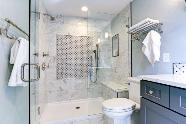 Shower Base Installation in De Pere